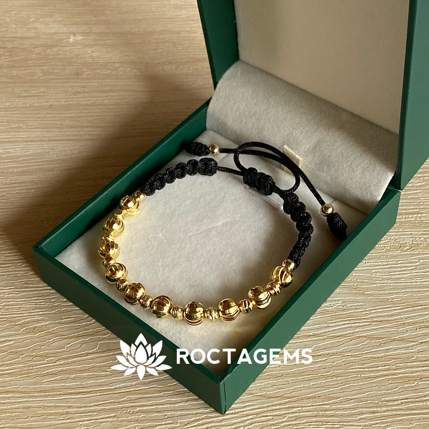 Pulsera balín italiano 6mm y diamantado 4mm