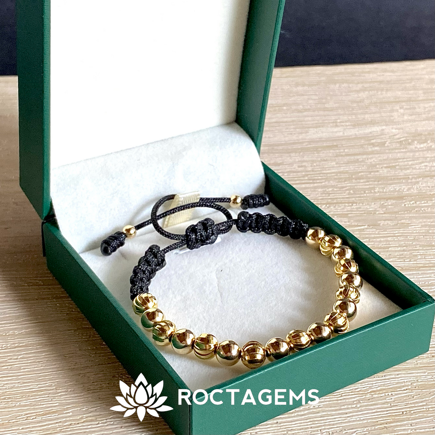 Pulsera balín italiano y liso 6mm