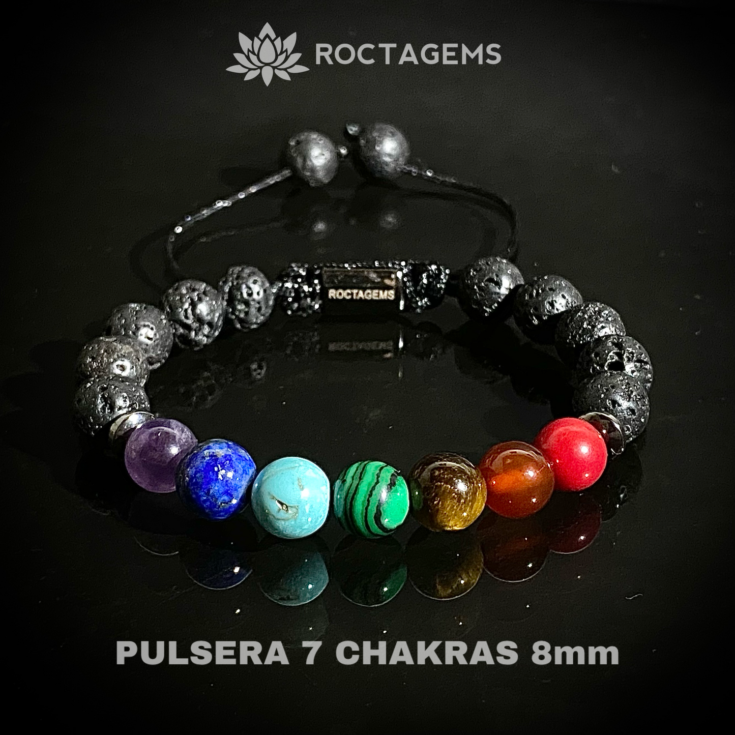 Pulsera 7 chakras