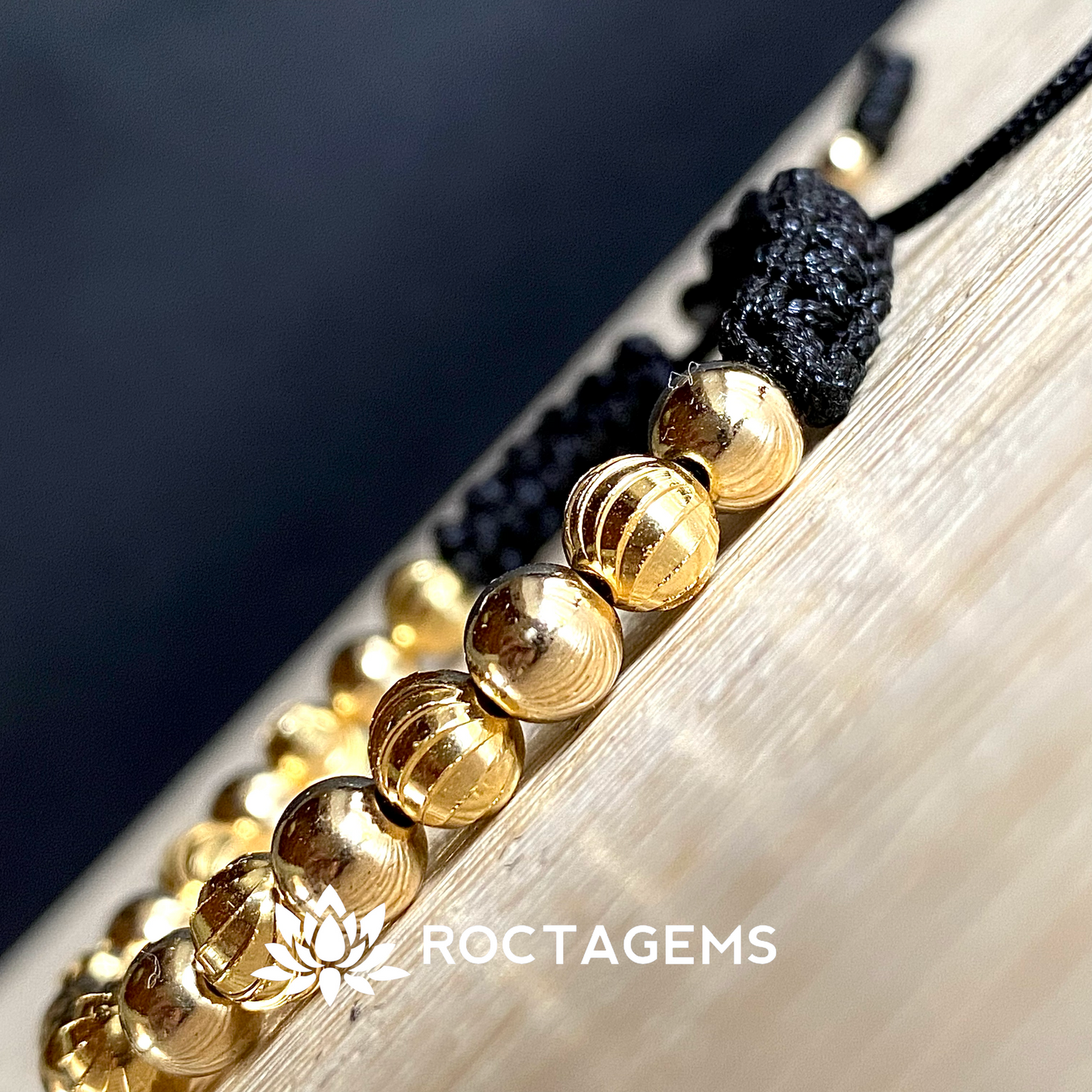 Pulsera balín italiano y liso 6mm