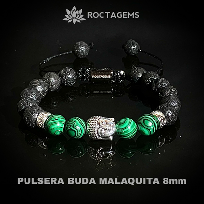 Pulsera Buda Malaquita