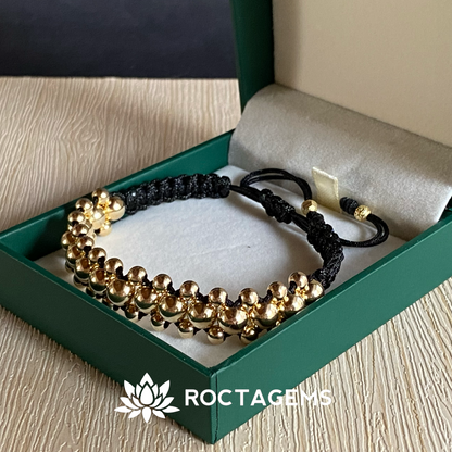 Pulsera 3 carriles liso