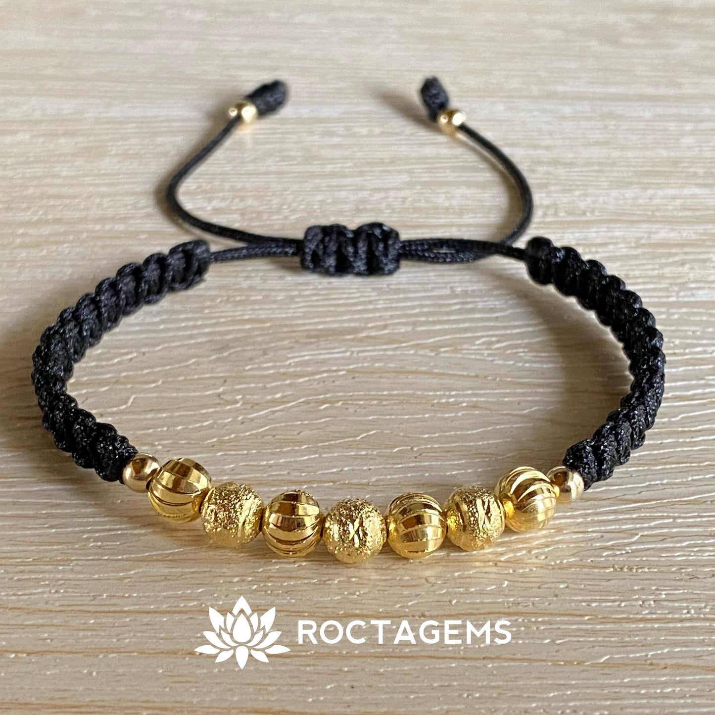 Pulsera balin italiano y diamantado 6mm