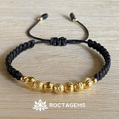 Pulsera balin italiano y diamantado 6mm