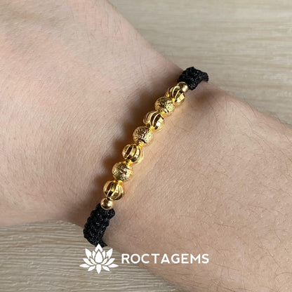 Pulsera balin italiano y diamantado 6mm