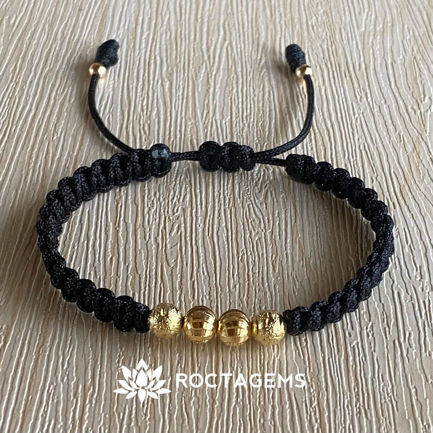 Pulsera balin italiano y diamantado 6mm